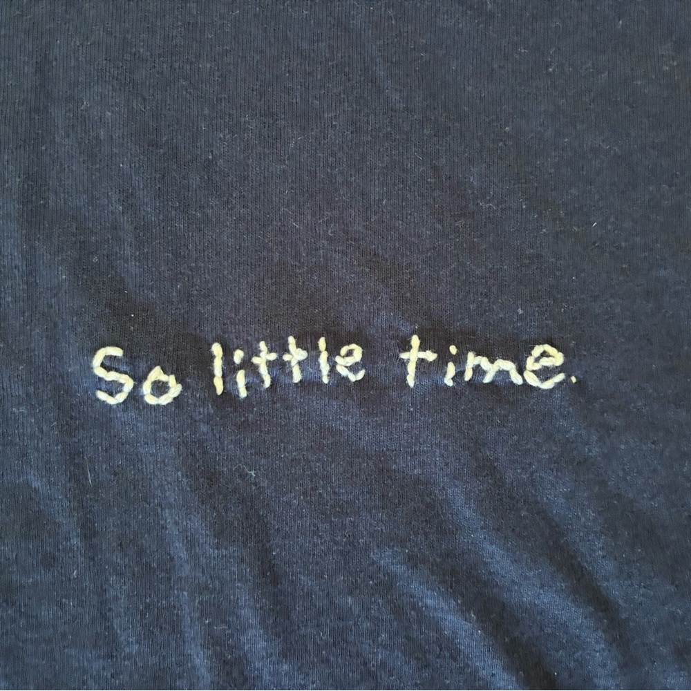 Gildan Kids Dark Blue Graphic Tee - Picture 3 of 4